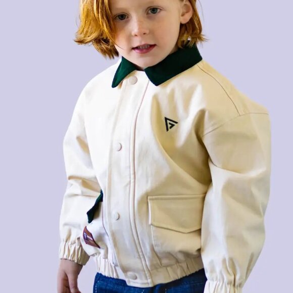 Other - 4-5T Boys clothing-Cream Cruiser Jacket